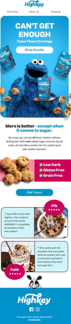 food Email Marketing templates